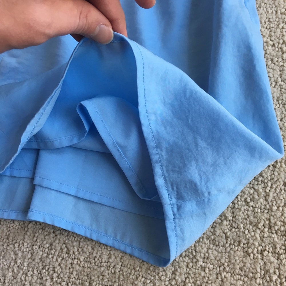 NWT BR Factory Light Blue Blouse - Picture 4 of 5